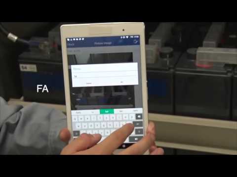 How to use Battery Testers:  Observing Measurement Results Captured Wirelessly on a Mobile Device