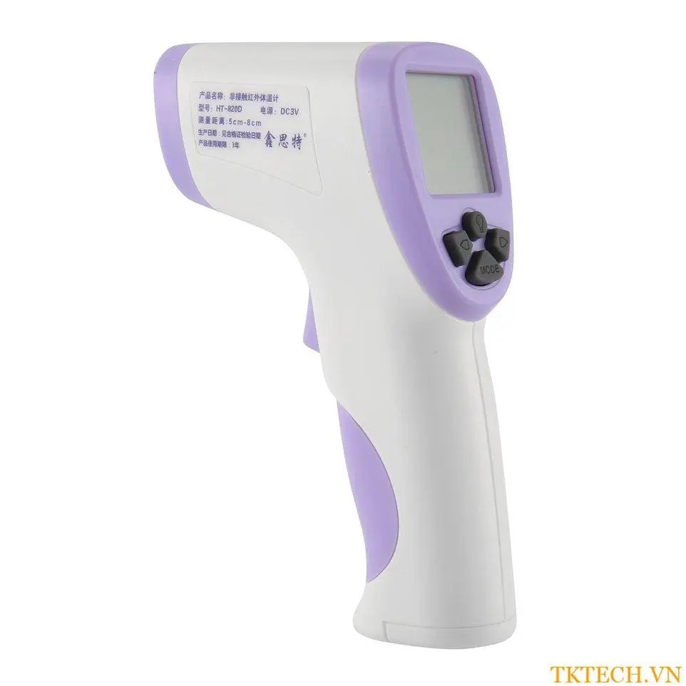Nhiệt kế điện tử đo trán Hti HT-820D (32 ~ 43 ℃)