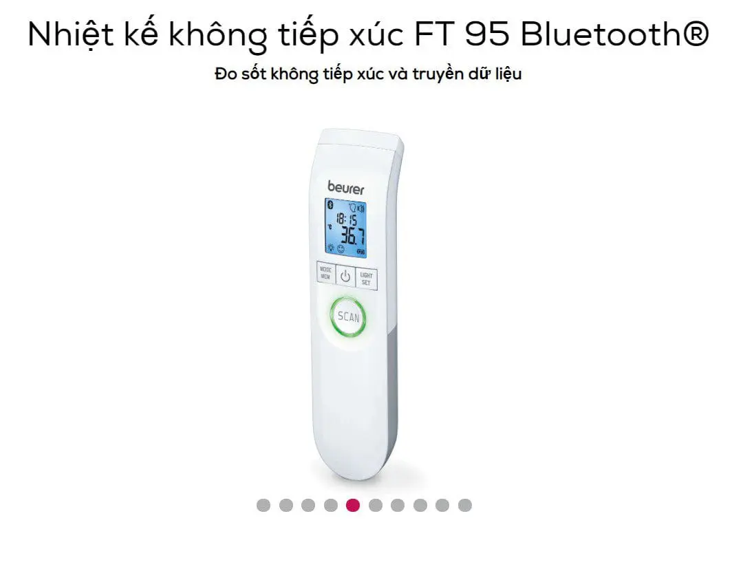 Nhiệt kế điện tử Beurer FT 95