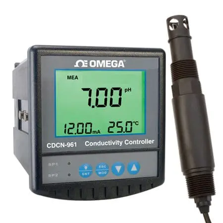 Bộ điều khiển độ dẫn điện, điện trở suất hoặc TDS Omega CDCN-961