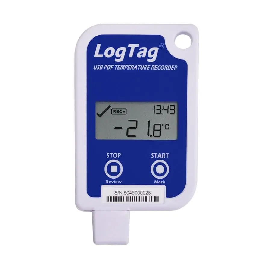 Nhiệt kế tự ghi Logtag UTRID 16R màn hình LCD