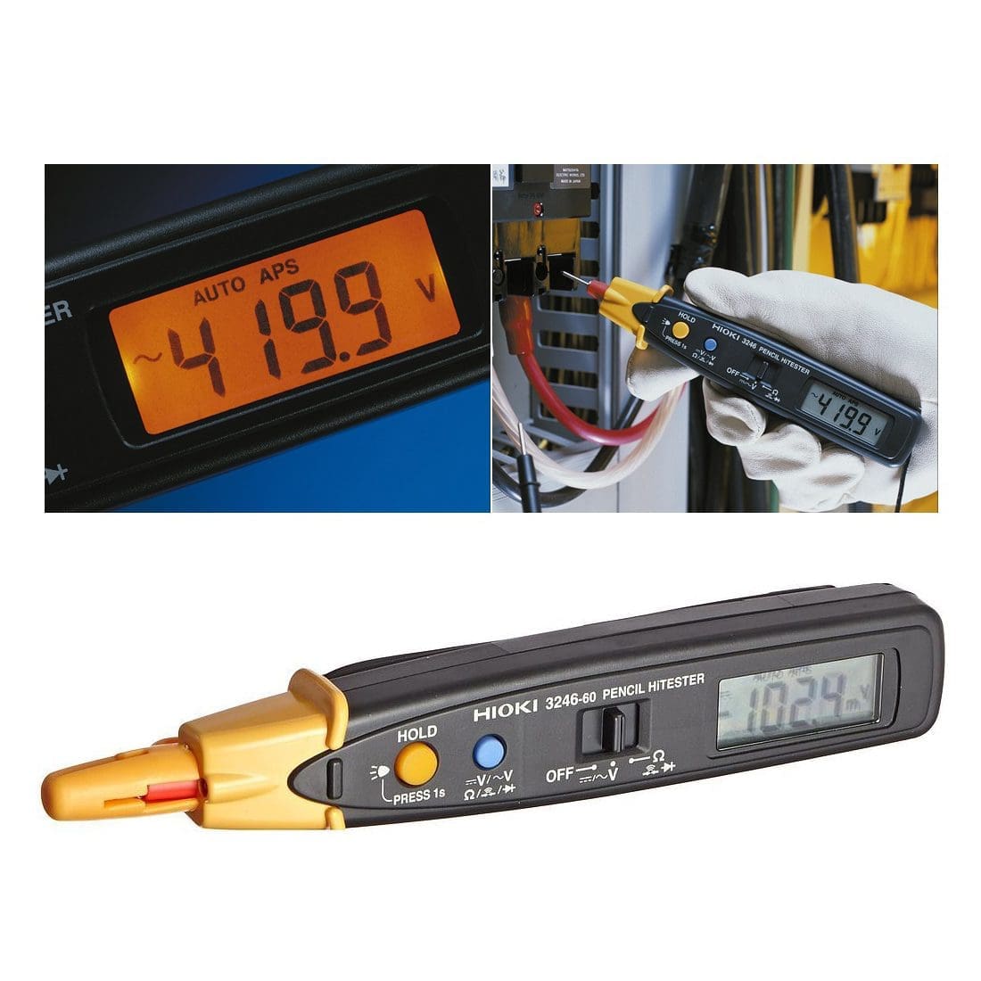 Khả năng đo lường đa dạng với nhiều dải đo