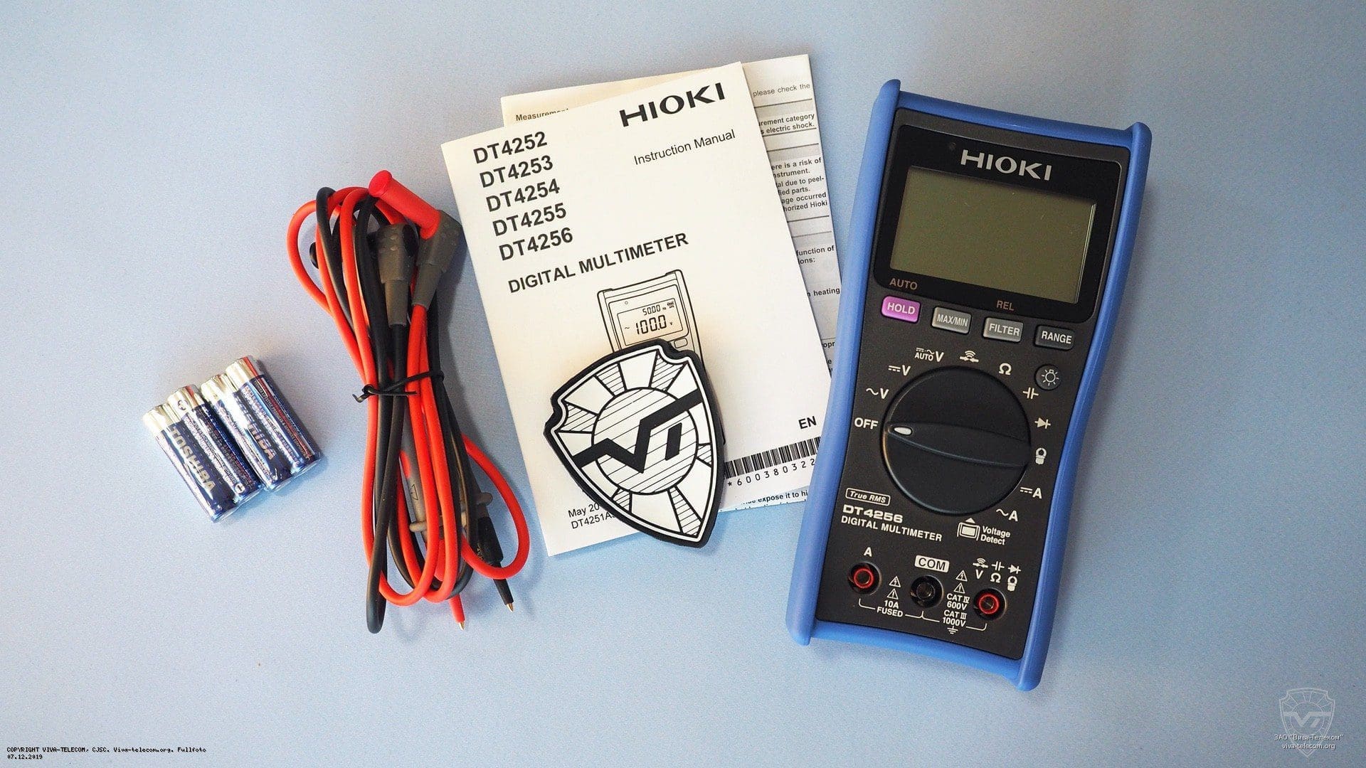 Đồng hồ đo điện đa năng Hioki DT4256