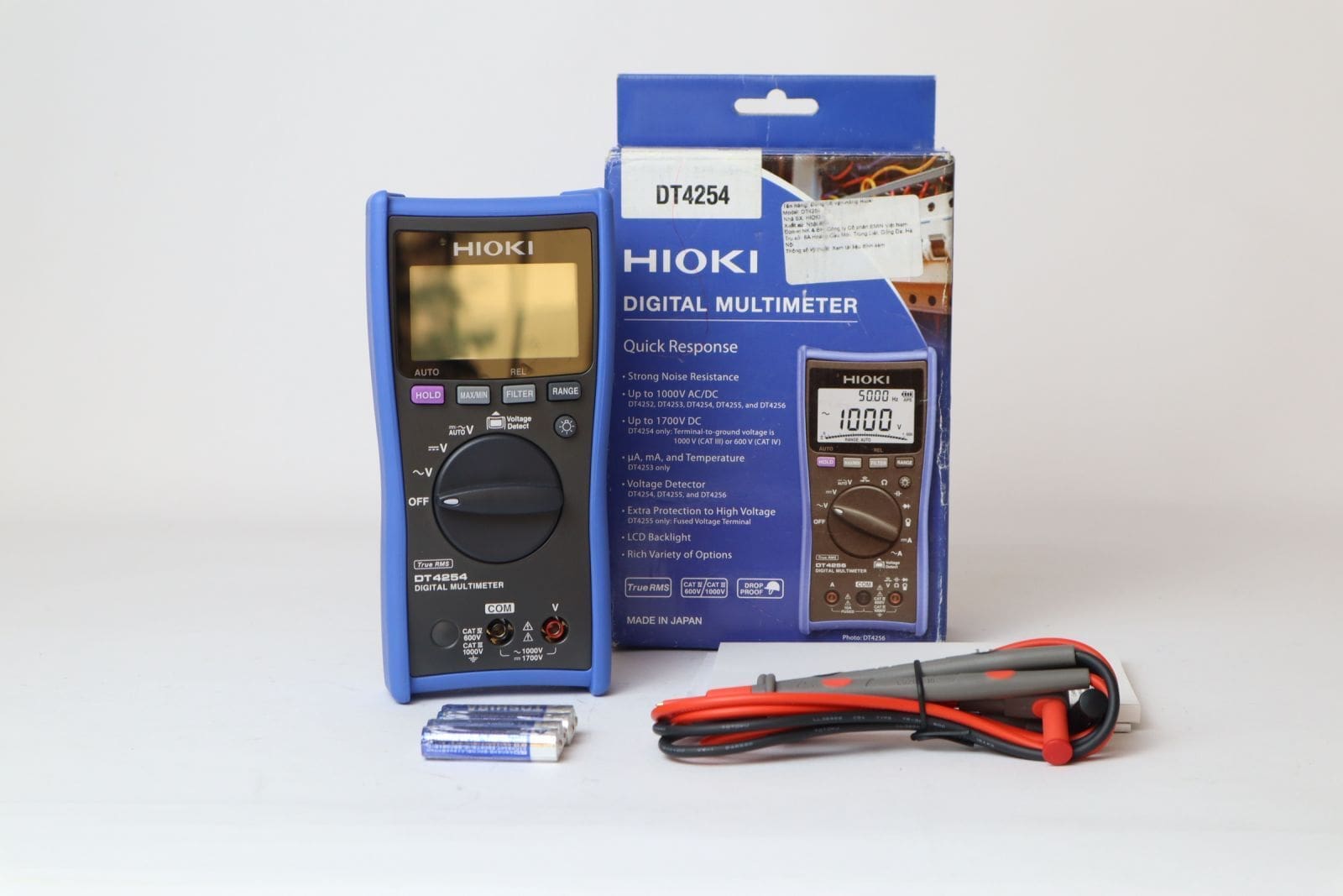 Bộ sản phẩm đồng hồ đa năng Hioki DT4254