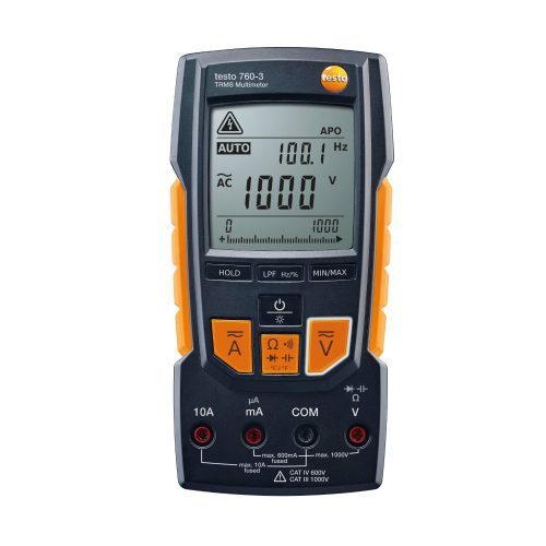 testo 760 3 TRMS multimeter 1000V front free_master