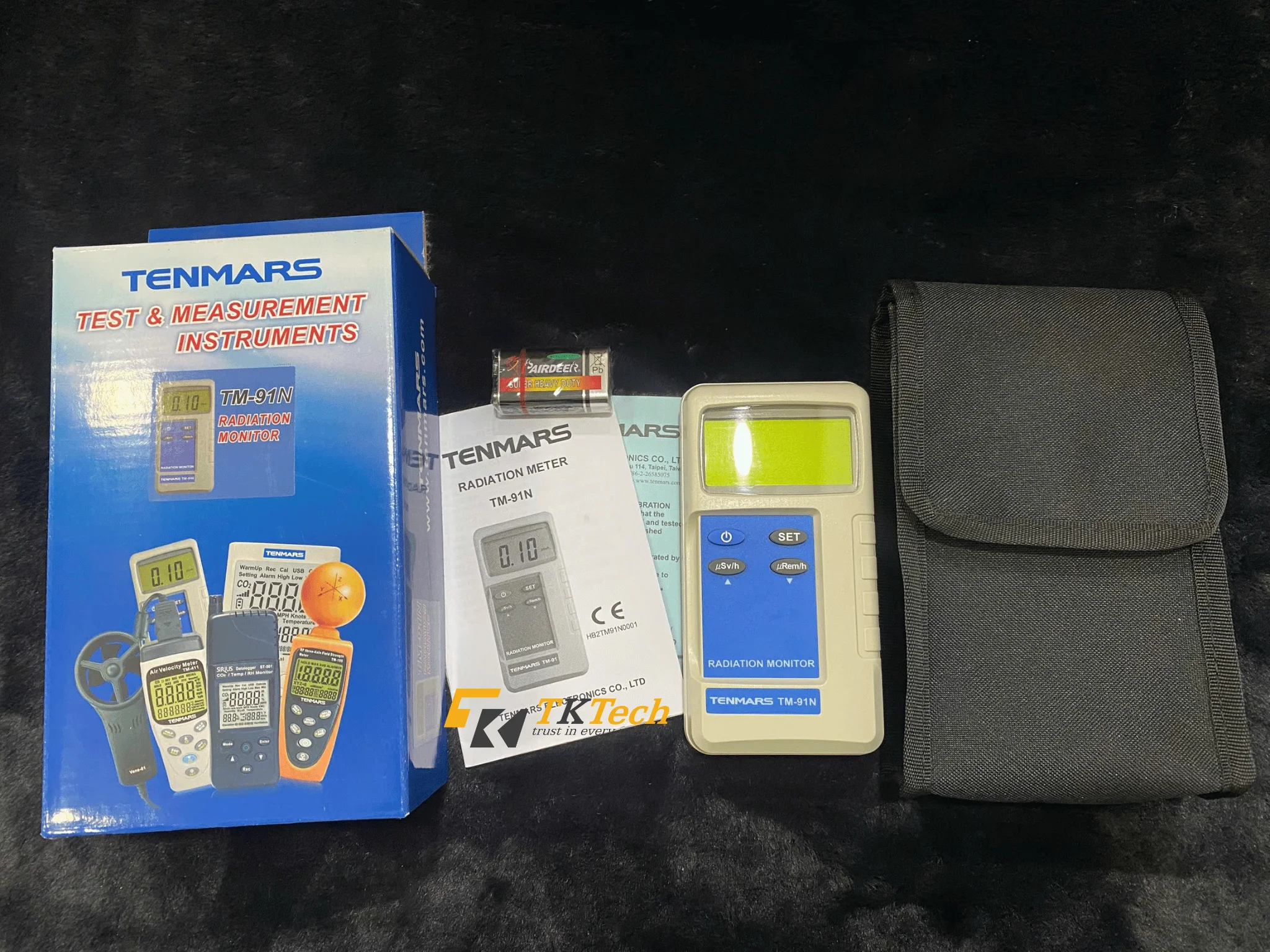 Hình ảnh thực tế máy đo bức xạ điện từ Tenmars TM-91N