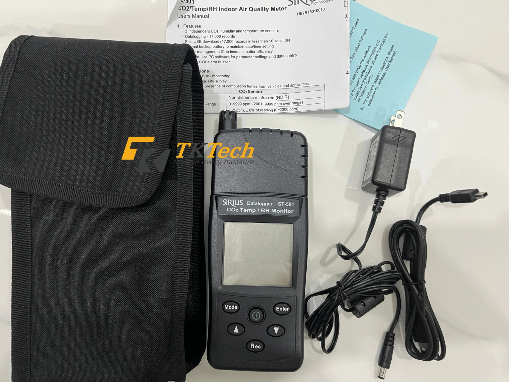 Hình ảnh thực tế Tenmars ST-501