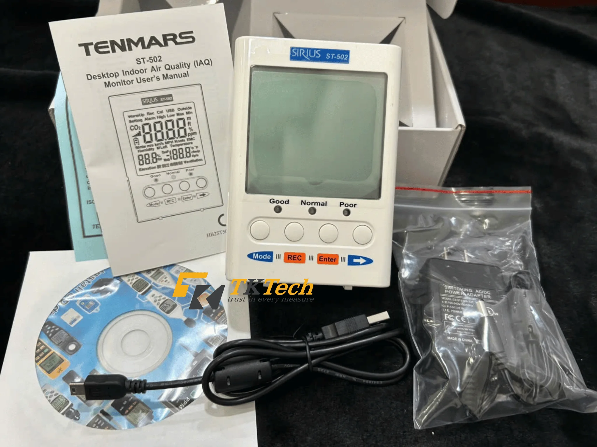 Hình ảnh thực tế Tenmars ST-502