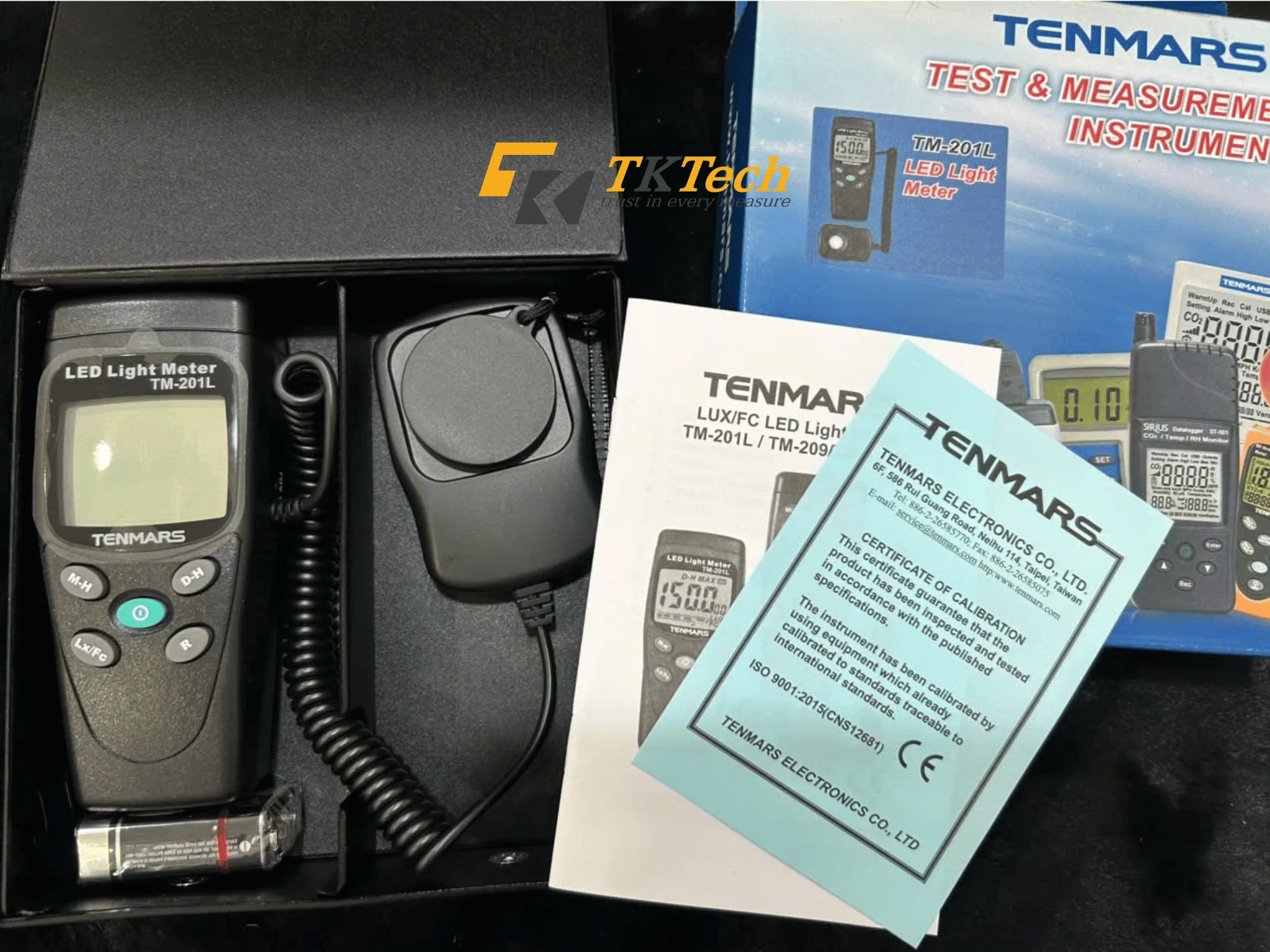 Hình ảnh thực tế Tenmars TM-201L