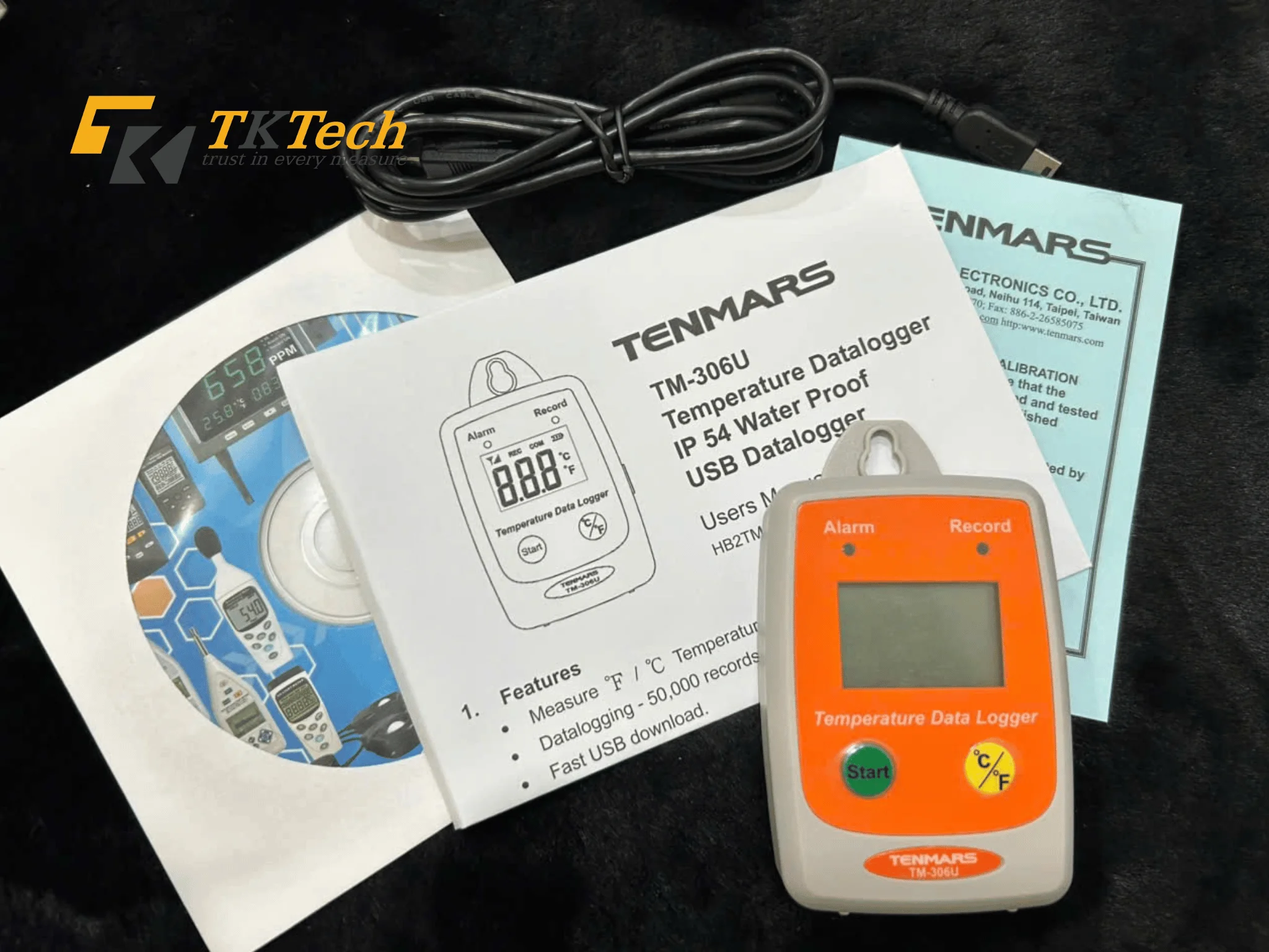 Hình ảnh thực tế Tenmars TM-306U