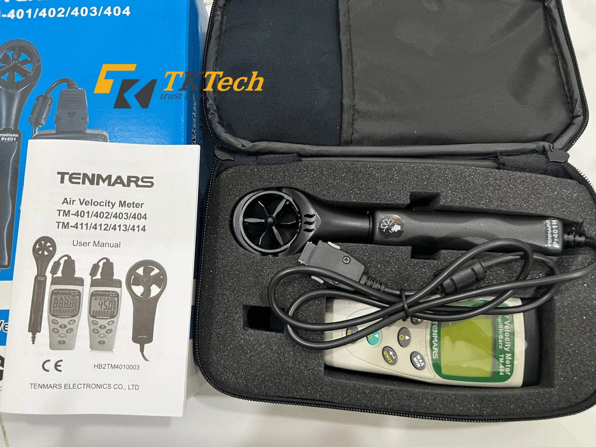 Hình ảnh thực tế Tenmars TM-404