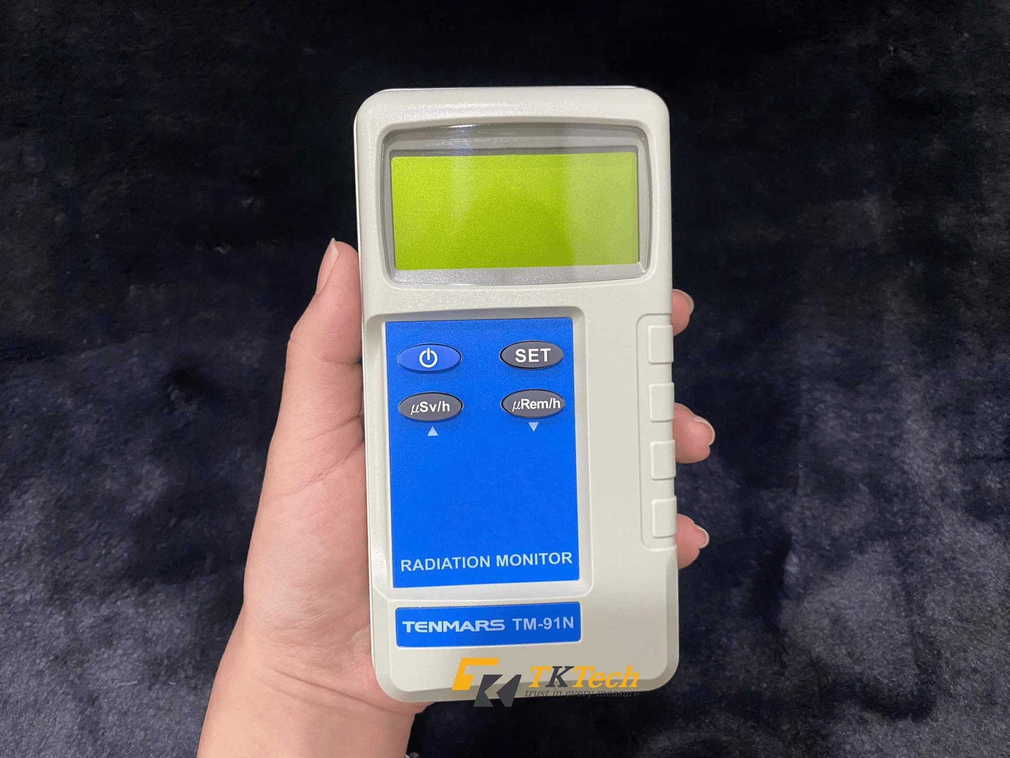 Máy đo bức xạ điện từ Tenmars TM-91N Mặt trước Tenmars TM-91N