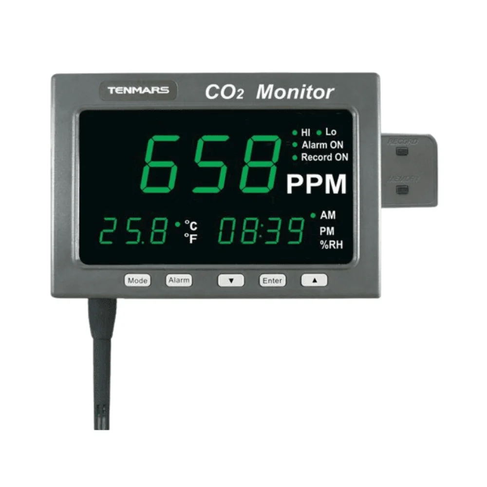 Máy đo khí CO2, nhiệt độ Tenmars TM-187D