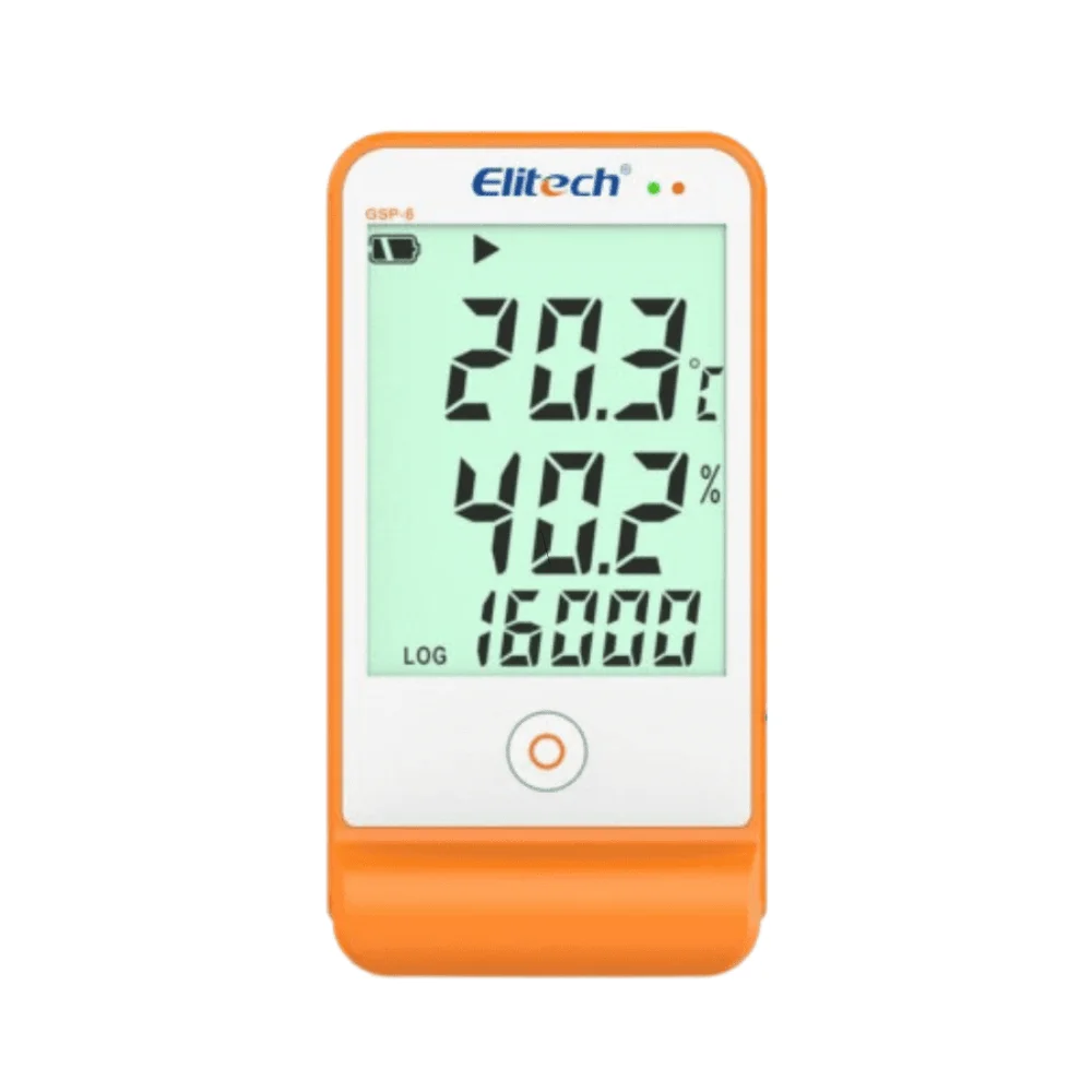 Nhiệt ẩm kế tự ghi Elitech GSP-6