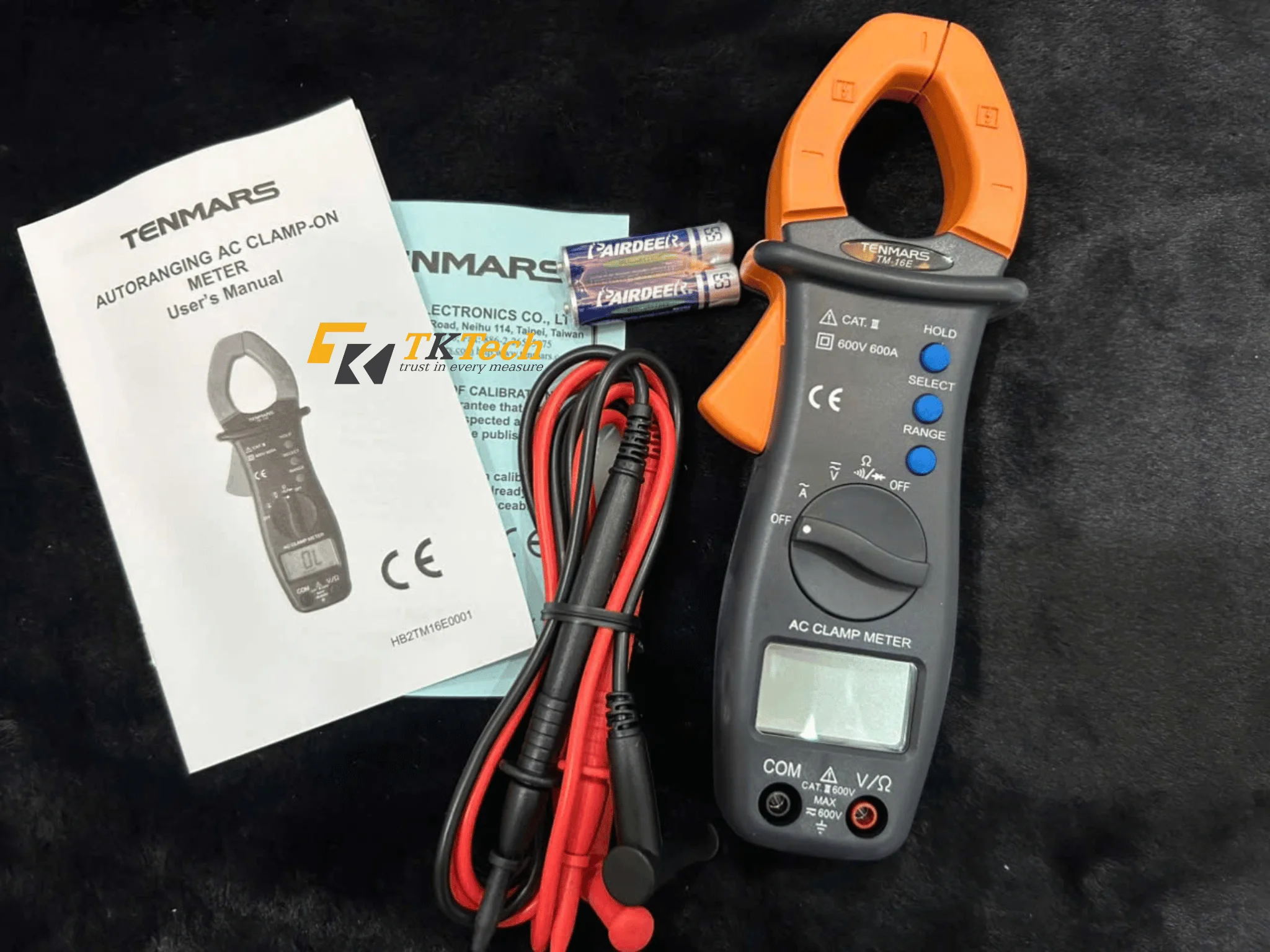 Phụ kiện Ampe kìm Tenmars TM-16E