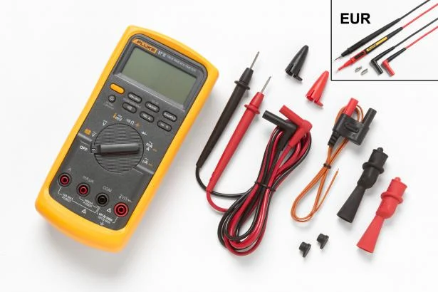 Fluke 87V cùng phụ kiện đi kèm