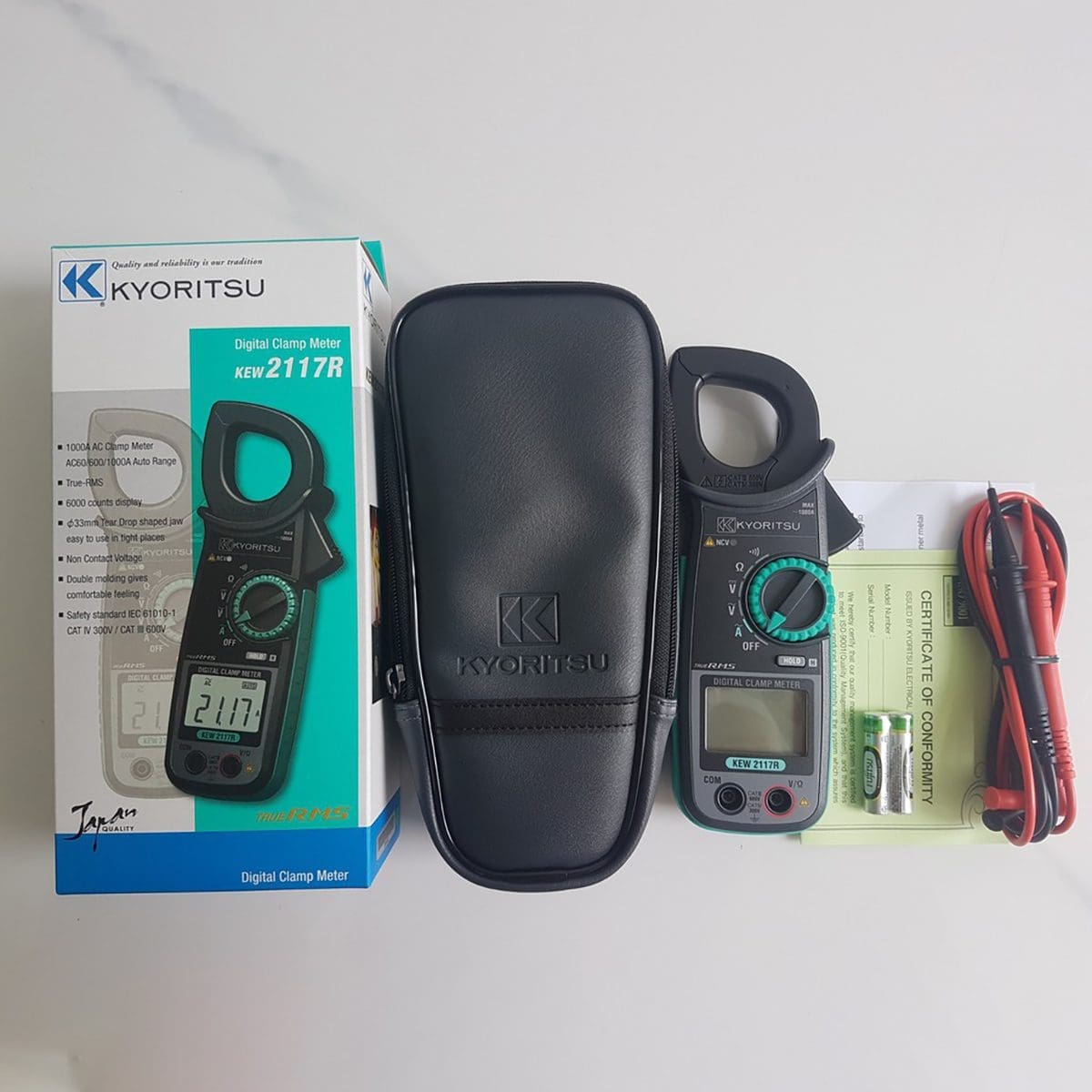 Ampe kìm đo AC Kyoritsu 2117R