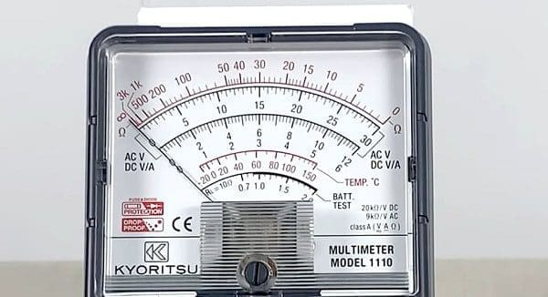 Màn hình chỉ thị kim dễ đọc kết quả