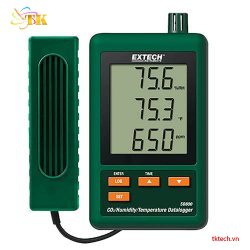 Bộ ghi nhiệt độ độ ẩm CO2 Extech SD800