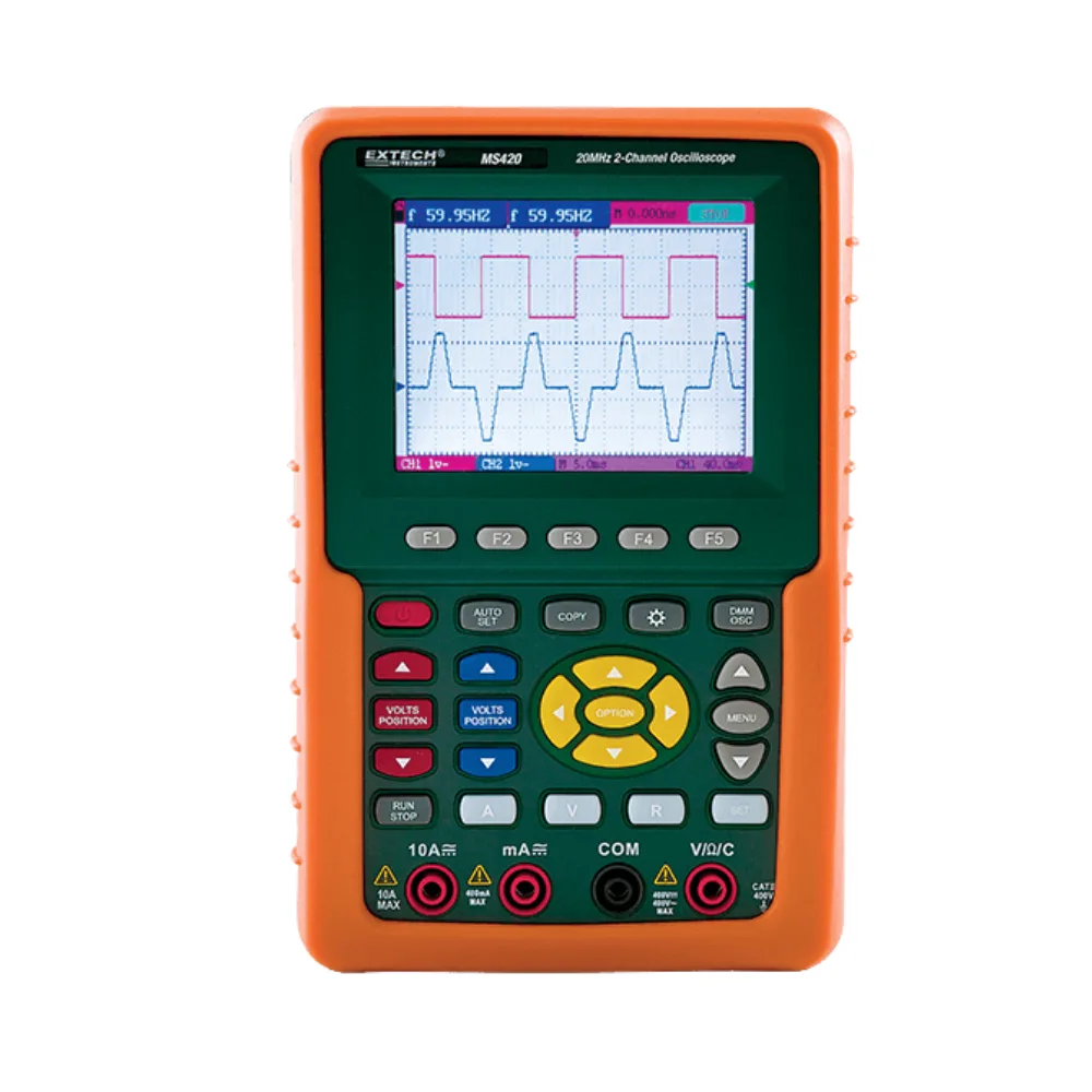 dao dong ky extech ms420 oscilloscope