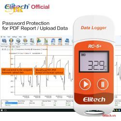 Nhiệt kế tự ghi Elitech RC-5+ phân tích