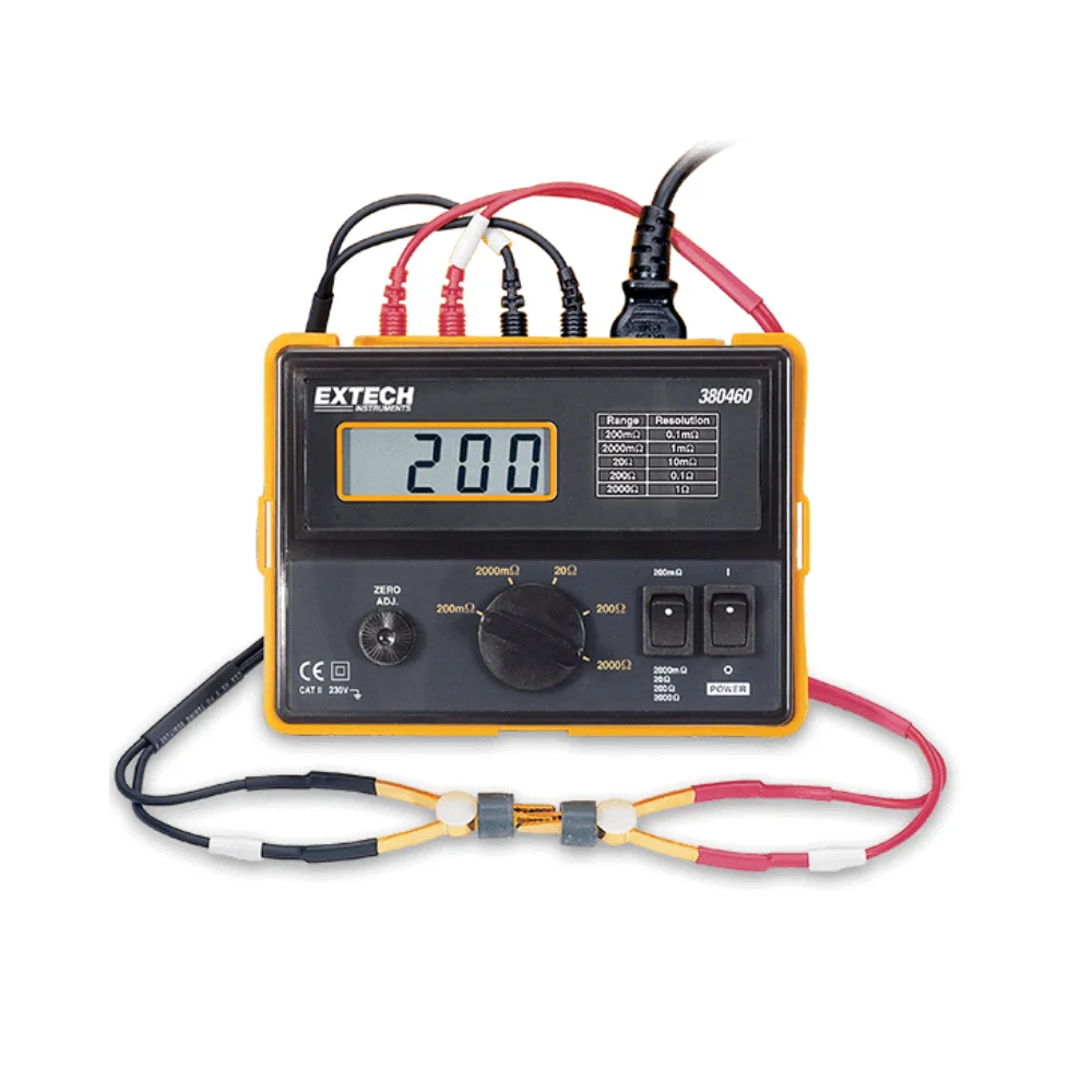 Máy đo điện trở thấp Extech 380460