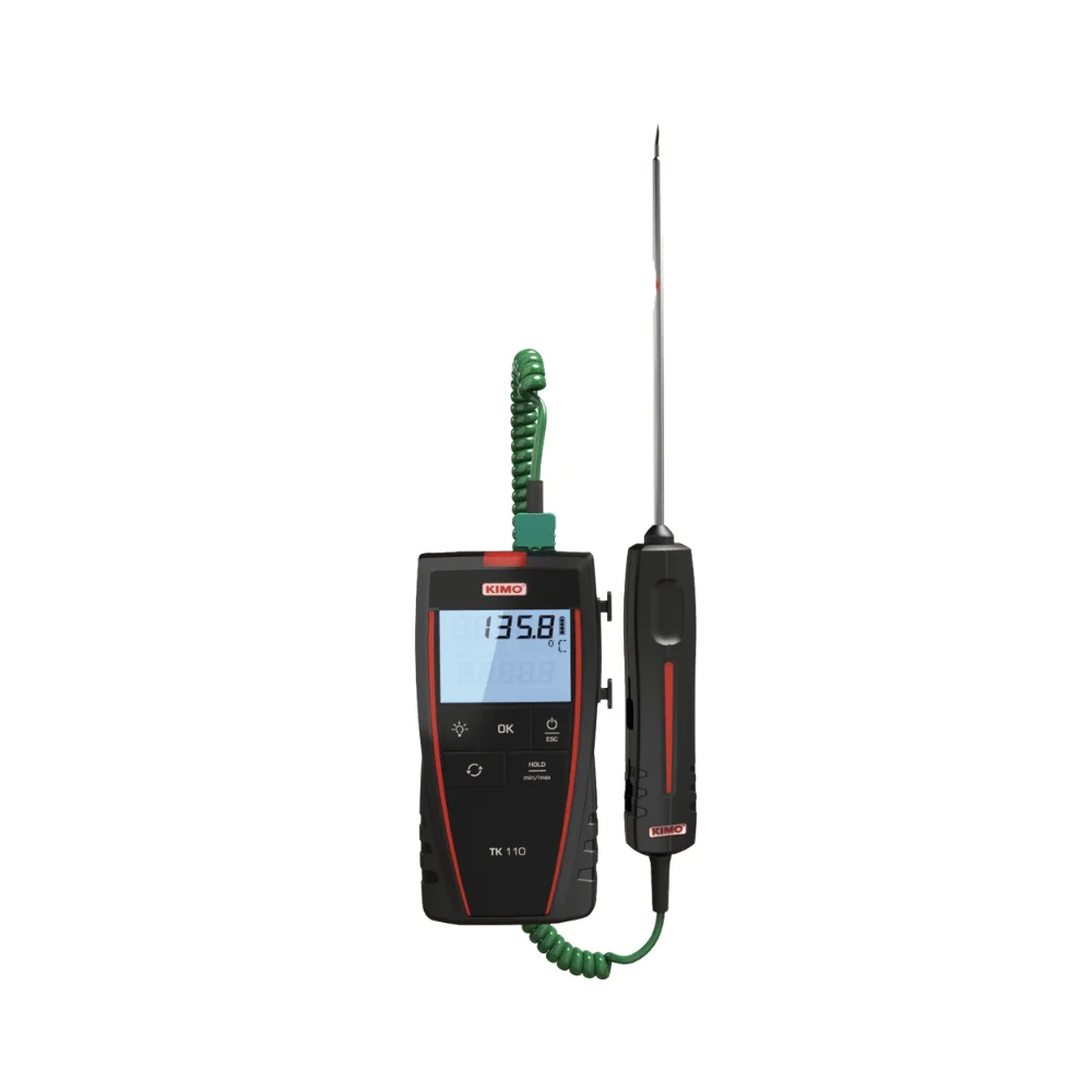 Máy đo nhiệt độ kiểu K, J, T, S Kimo TK 112