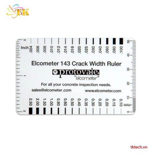 Thước đo chiều rộng Elcometer 143 Crack