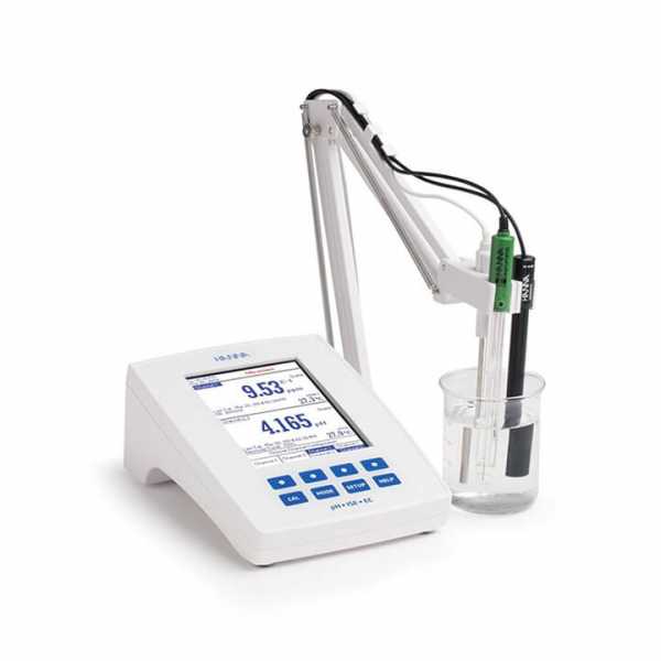 Máy đo pH / mV / ISE và EC / TDS /Điện trở suất/Độ mặn Hanna HI5522-01