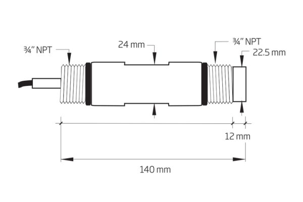 Máy đo điện cực pH phẳng công nghiệp Hanna HI1006__4