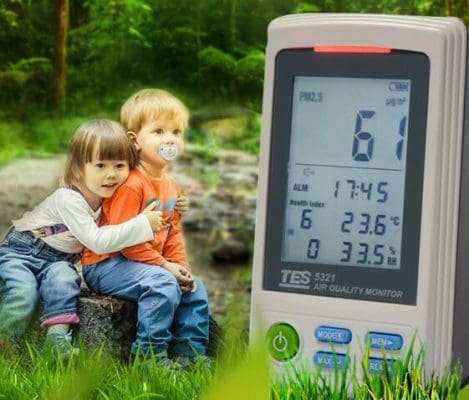Máy đo chất lượng không khí TES-5321 Máy đo chất lượng không khí TES-5321
