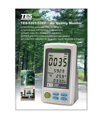 Máy đo chất lượng không khí TES-5321 Máy đo chất lượng không khí TES-5321