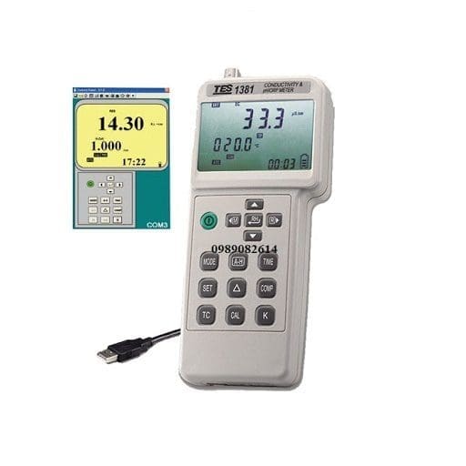 Máy đo PH Tes-1381K