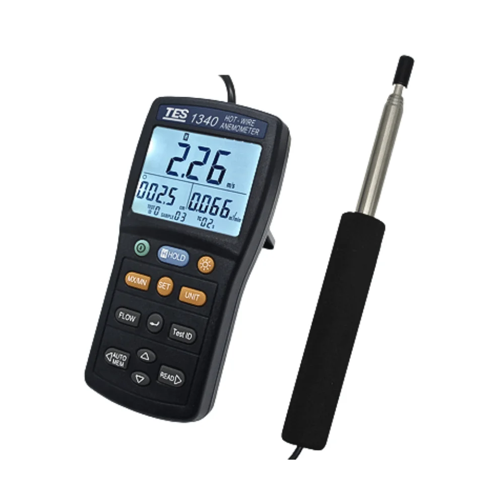 Máy đo tốc độ gió TES-1340