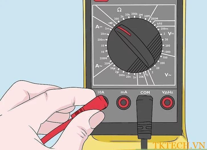 Cách sử dụng đồng hồ vạn năng đo dòng điện 1 Cách sử dụng đồng hồ vạn năng đo dòng điện 1