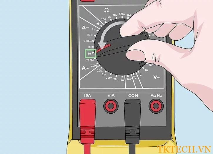 Cách sử dụng đồng hồ vạn năng đo dòng điện 2 Cách sử dụng đồng hồ vạn năng đo dòng điện 2