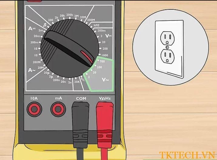 Cách sử dụng đồng hồ vạn năng đo điện áp Cách sử dụng đồng hồ vạn năng đo điện áp