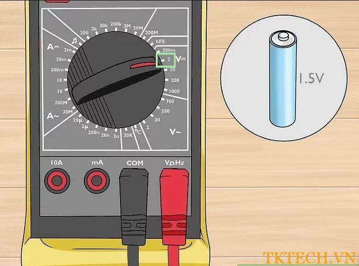 Cách sử dụng đồng hồ vạn năng đo điện áp 1 Cách sử dụng đồng hồ vạn năng đo điện áp 1
