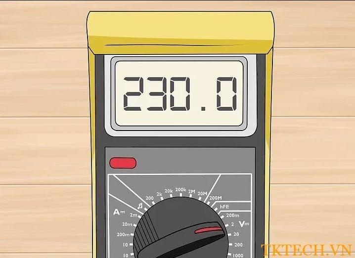 Đồng hồ vạn năng là gì? Cách sử dụng đồng hồ vạn năng? Cách sử dụng đồng hồ vạn năng đo điện áp 4