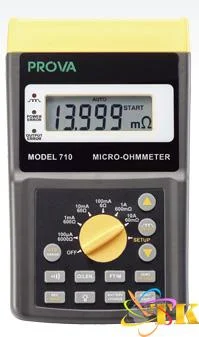 Máy đo điện trở thấp Tes Prova-710