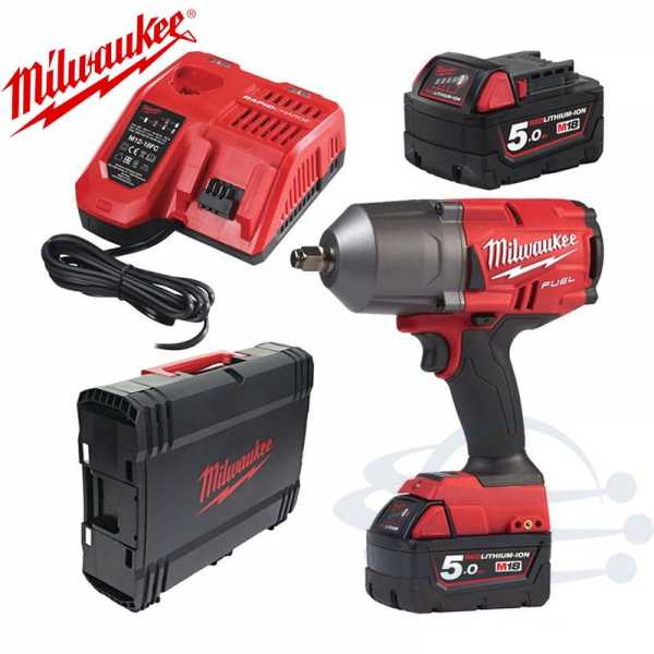 Máy siết bu lông Milwaukee M18 FHIWF12-502X SET (2pin x 5.0Ah, 1 sạc)