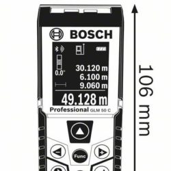 Kích thước Máy đo khoảng cách Bosch GLM 50 C