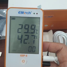 Cách sử dụng nhiệt kế tự ghi Elitech GSP-6 bước 2