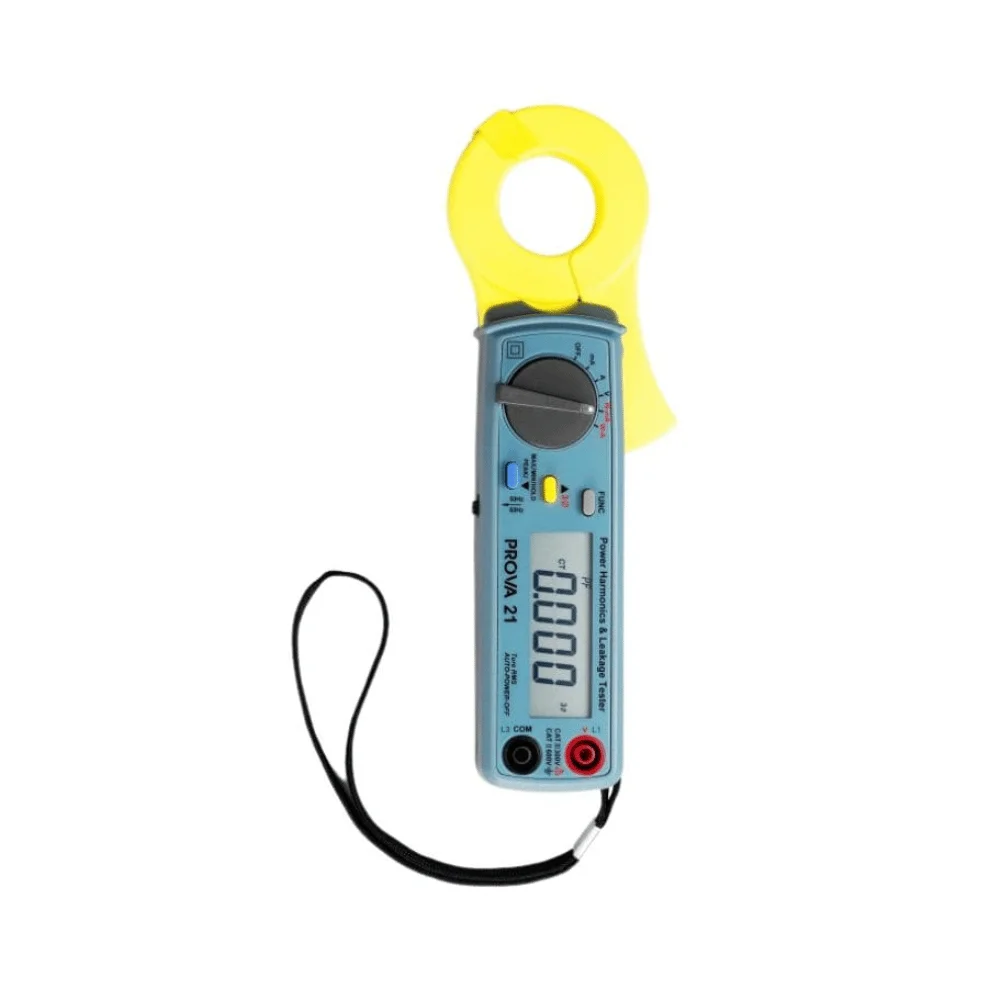Ampe kìm đo công suất sóng hài và rò rỉ điện PROVA 21