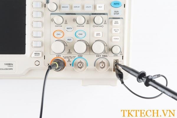 Cách sử dụng máy hiện sóng Kiểm tra đầu dò