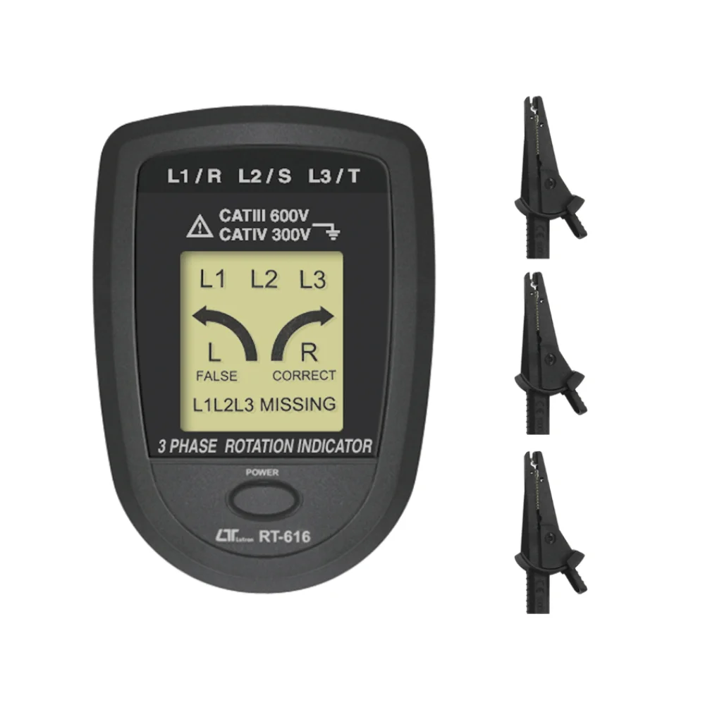 Đồng hồ đo thứ tự pha Lutron RT-616