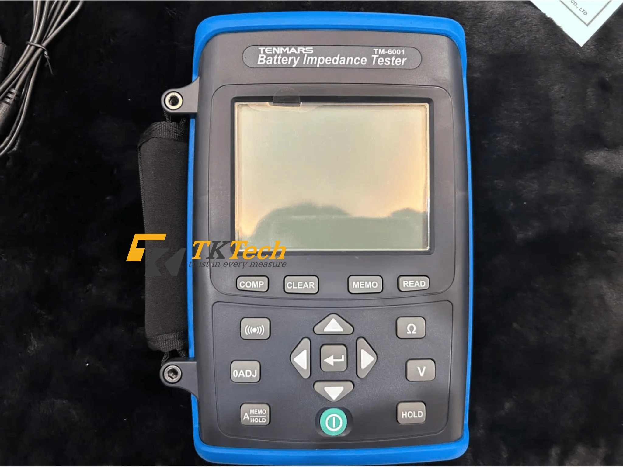 Máy kiểm tra pin ắc quy Tenmars TM-6001 Mặt trước sản phẩm Tenmars TM-6001