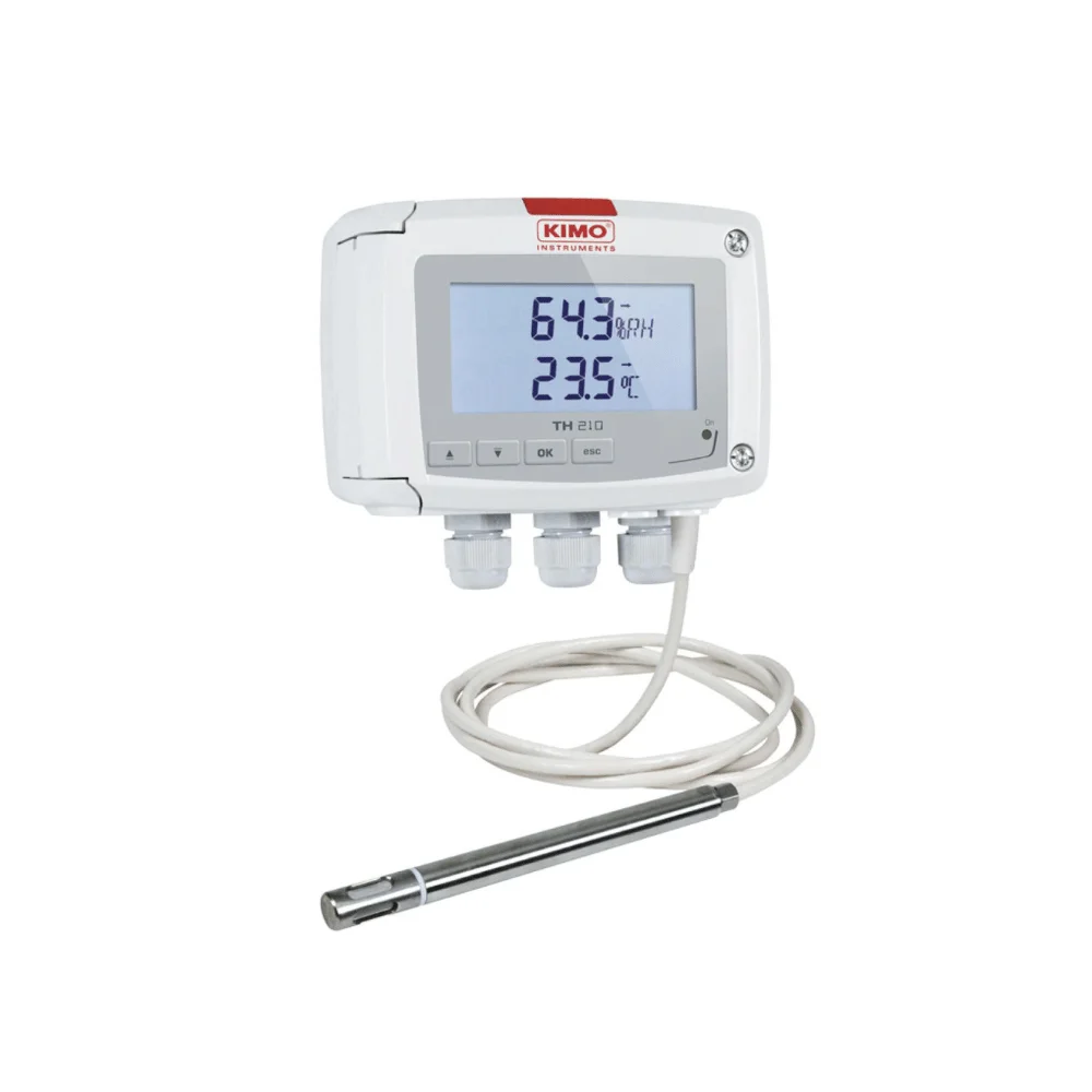 Transmitter đo độ ẩm, nhiệt độ Kimo TH210-B