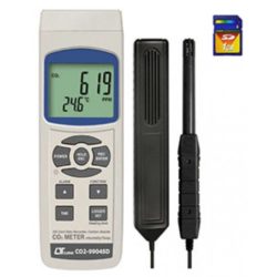 Máy đo nhiệt độ, độ ẩm và nồng độ CO2 Lutron CO2-9904SD