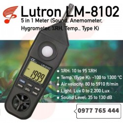 Máy đo môi trường Lutron 8102